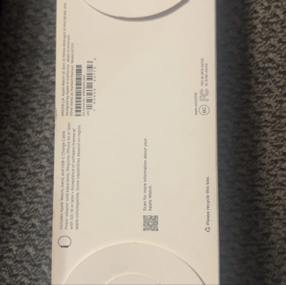 Apple watch unopened
